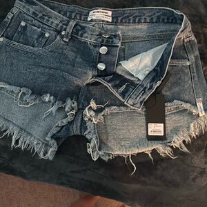 One teaspoon Denim Frayed Hem Women's Shorts